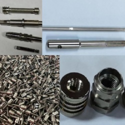 Carbpm steel and sainless steel lathe parts